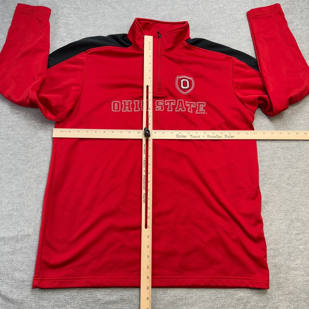 Ohio State Buckeyes Sweatshirt Mens XL Columbia Omni Shield 1/4 Fleece Sweater - Picture 12 of 12